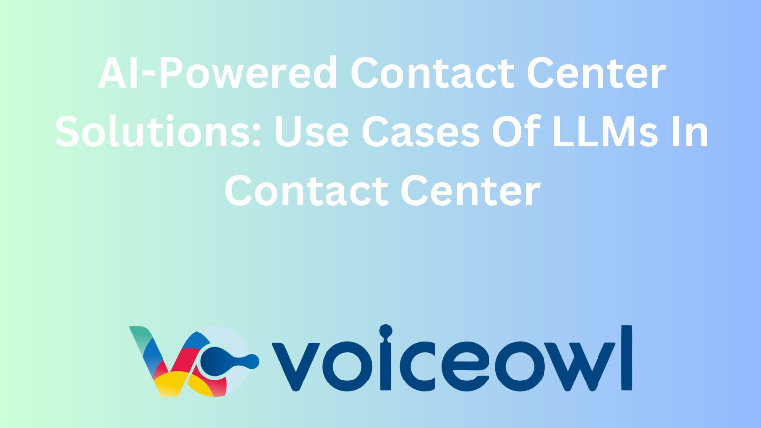 AI-Powered Contact Center